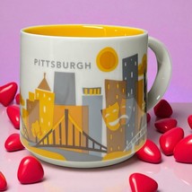 Starbucks 2016 PITTSBURGH PA You Are Here Collection 14oz Coffee Mug EUC - $349.85 MXN