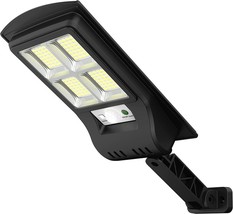 Solar Street Lights Outdoor Waterproof, 7000lm 140 LED Solar Street Light - £22.37 GBP