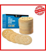 100PCS 5-Inch Gold Sanding Discs with Anti-Clog Coating for Orbital Sanders - €24,30 EUR