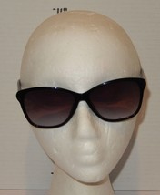 ELLE Black Cat Eye Sunglasses Women Gradient Lenses UV400 Fashion Eyewear - $14.80