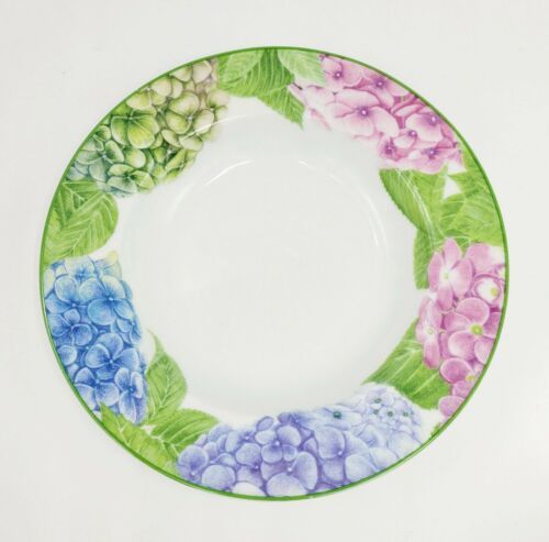 Primary image for American Atelier At Home - Hydrangea - 9.25" Large Rim Porcelain Soup Bowl