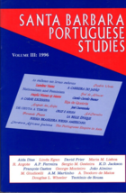 SANTA BARBARA PORTUGUESE STUDIES Volume III 1996 Soft Cover - $15.88