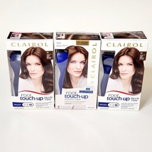 3x Clairol Nice &#39;n Easy Root Touch Up Hair Color #4A Dark Ash Brown - £14.81 GBP