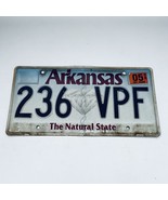 2019  Arkansas Natural State Passenger License Plate 236 VPF - £13.37 GBP