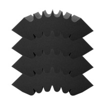 VEVOR Acoustic Foam Panels 4 Pack 16.5 x 6.3 x 12 in Adhesive for Wall C... - $83.15