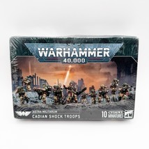 Games Workshop Warhammer 40K Astra Militarum Cadian Shock Troops 10 Citadel - $39.99