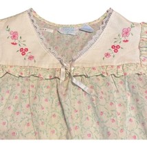 Ashley Taylor Floral Chintz Cottage Granny Core VTG Sleeveless Nightgown Large - £22.04 GBP