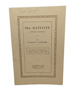 The Nativity A Christmas Card Service Play Production 1931 Sheet Music Book - $13.54 CAD