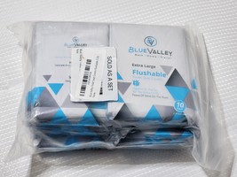 Blue Valley Disposable Toilet Seat Covers Flushable (12-Pack, 120ct) - SEALED - £12.57 GBP