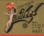 Donn Arden&#39;s Jubilee Souvenir Program Bally&#39;s 1986 Las Vegas Nevada - £17.69 GBP