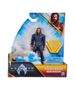Spin Master DC Aquaman &amp; The Lost Kingdom Stealth Suit Aquaman 4" Action... - $6.88