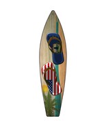 Vermont Flag and US Flag Flip Flop Novelty Metal Surfboard Sign SB-283 - €21,29 EUR