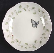 Lenox Butterfly Meadow 8&quot; Soup/Pasta Bowl, Fine China Dinnerware - $28.79