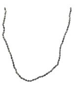 Gray &amp; Black Jasper Beaded Necklace Handcrafted Womens Costume Jewelry - $355.92 MXN