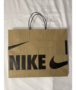 NIKE Iconic Swoosh Brown Recycled Paper Shopping Bag 12”x15”x6” - €5,98 EUR