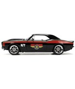 1967 Chevrolet Camaro &quot;Mickey Thompson&quot; Black with Red and Yellow Stripes - $883.64 MXN