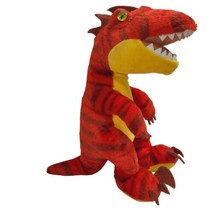 Build A Bear Plush Red Dinosaur T Rex Velociraptor Raptor Stuffed Animal 19&quot; - £8.56 GBP