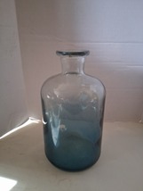 Blue Ombre Glass Decanter Jar  - $20.00