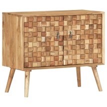 Sideboard 75x35x65 cm Solid Acacia Wood - £133.11 GBP