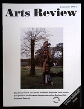 Arts Review Magazine September 2 1983 mbox1441 Tim Paul&#39;s Totem Pole - £5.91 GBP