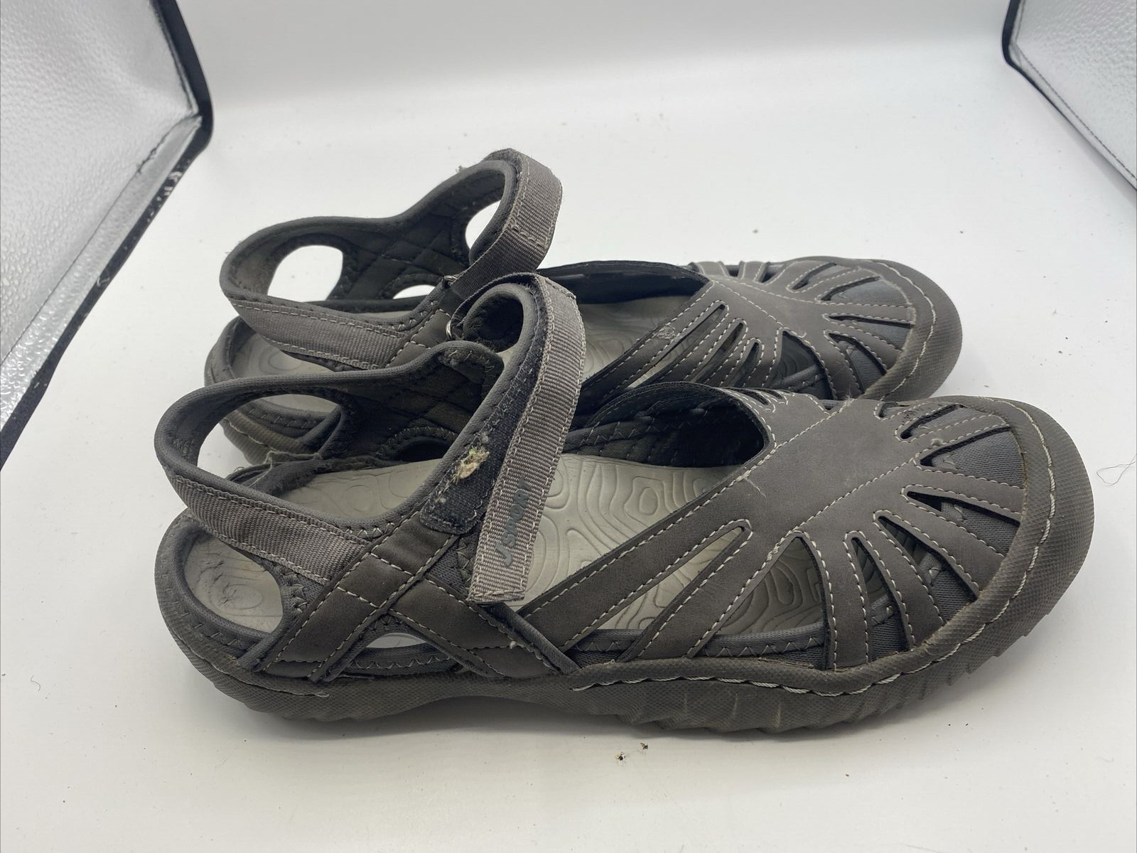 Primary image for Jbu Sports Women’s Sandals Size 10 Gray 