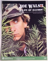 Joe Walsh Sheet Music Vintage 1981 A Life Of Illusion - £18.75 GBP