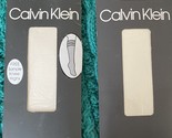 Calvin klein knee highs choose daytime sheer or ribbed opaque ivory one size thumb155 crop