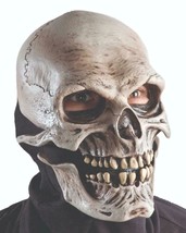 Death Mask Skull Living Dead Scary Creepy Halloween Costume Party M6002 - £51.39 GBP