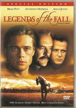 Legends Of The Fall Brad Pitt, Anthony Hopkins, Quinn R2 Dvd - £11.79 GBP