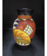 Gouda Holland Carlos Plazuid geometric vase 6.50&quot; - £97.38 GBP
