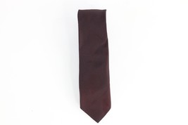Vintage 50s 60s Rockabilly Blank Acetate Skinny Neck Tie Suit Tie Dark P... - £19.74 GBP