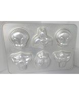 VTG Wilton Looney Tunes Sylvester &amp; Tweety Bird Mini Cake Pan Cupcakes 6... - $13.00