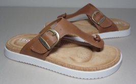 Izod Size 11 M CHARCY Brown Thong Sandals New Women&#39;s Shoes - £77.07 GBP