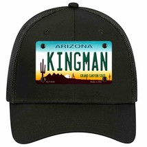Kingman Arizona Novelty Black Mesh License Plate Hat - £22.66 GBP