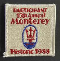 (1988) 15th ANNUAL MONTEREY HISTORIC - PARTICIPANT (PATCH) - $64.99