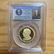 2013-S $1 Proof Woodrow Wilson Presidential Dollar PCGS PR 69 DCAM - $24.75
