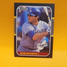 1987 Donruss - #130 Mike Scioscia Los Angeles Dodgers Baseball Card - $1.29