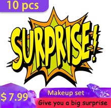 10Pcs high quality professional makeup Set Kit maybe get Lipstick Eyeshadow Eyel - £21.35 GBP