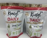 2 Bags - Konsyl Daily Psyllium Fiber Powder 12.7 oz (1 Ingredient!) Exp ... - £31.35 GBP