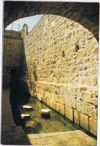 Israel Postcard Jerusalem Pool Of Silwan Siloah - £2.31 GBP