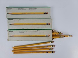 Lot of 3 Faber Castell Velvet Pencils Box of 12 (35 TOTAL) 3557-2 Medium... - £17.72 GBP