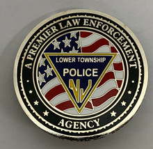 Lower Township Police Department NJ 1955 9-11 20 years Challenge Coin - £75.23 GBP