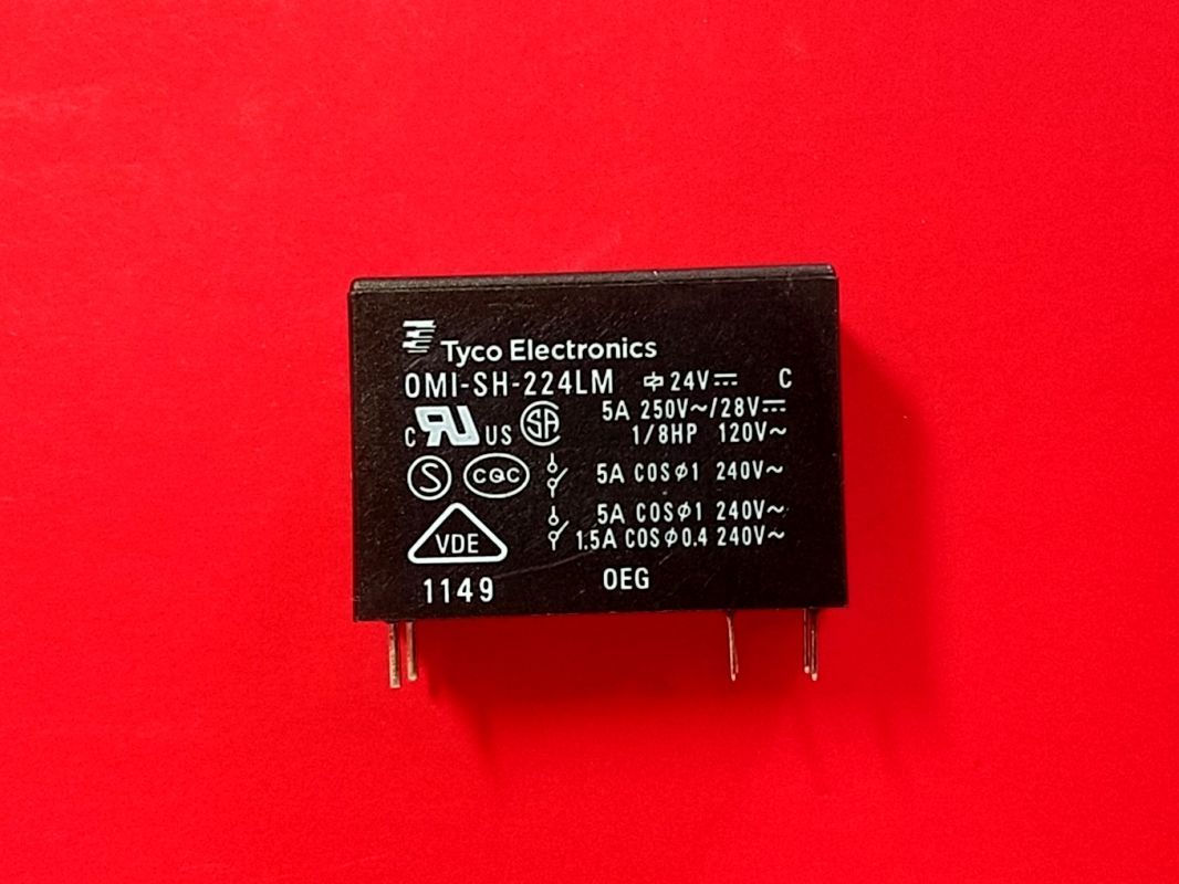 OMI-SH-224LM, 24VDC Power Relay, Tyco Brand New!!
