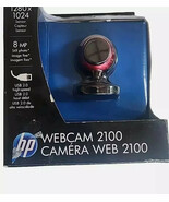 HP 2100 Webcam 1.3MP 640x480 USB 2.0 Video Chat Camera - Black/Red - €5,27 EUR