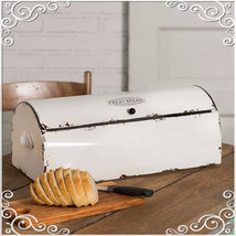 Vintage Bread Box {Classic White} - $84.99