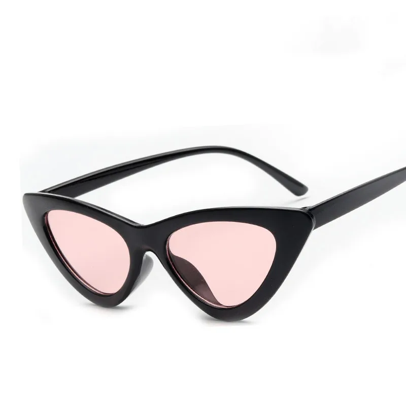 1pc Vintage Cateye Goggles Sunglasses Women Sexy Retro Small Cat Eye Sun Glasses - £45.21 GBP