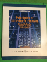 Principles Of Corporate Finance By Richard Brealey - Softcover - Second Edition - £15.60 GBP
