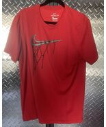 Nike Dri-Fit Swoosh Chain Net Basketball Tee Red Men’s Large L Shirt - $17.87 CAD