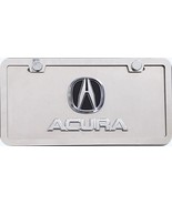 ACURA 3d  dual Logos  License Plate + Clear Protective  lens &amp; Free Key ... - $1,021.03 MXN