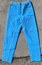 Vintage GUESS Women&#39;s Y2K Blue Aqua Turquoise Jeans - 1015 A Cut 18854 USA SZ 29 - £79.12 GBP